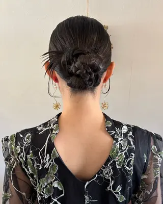 セミロング 表参道ヘアメイク aiのヘアスタイル