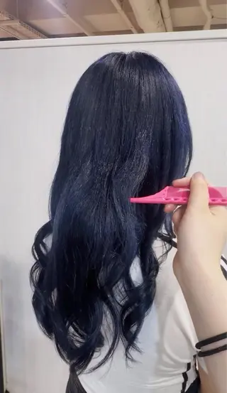 ロング カラー 🤍韓国/レイヤー 石川花奈🤍のヘアスタイル
