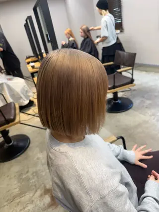 ショート カラー ブリーチカラー特化 梅田中崎町/あかりのヘアスタイル