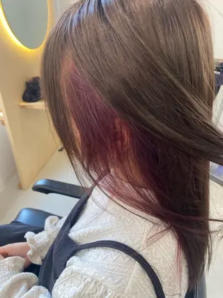 ミディアム 山田 希綺のヘアスタイル