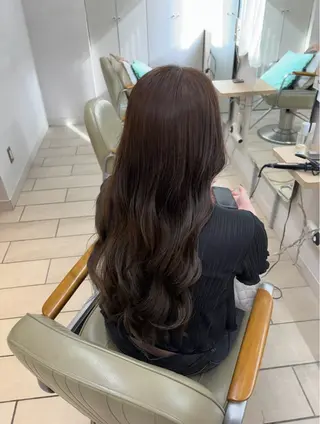 カラー 🩵ASAHI🐷 モデル募集中のヘアスタイル