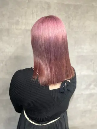 カラー yasuハイトーン/ デザインカラーのヘアスタイル
