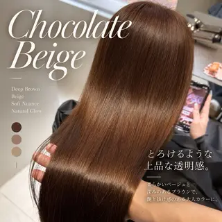 ロング カラー レイヤー/韓国ヘア /ハッシュカット高松のヘアスタイル