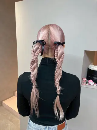 ロング カラー three_ ナオキのヘアスタイル