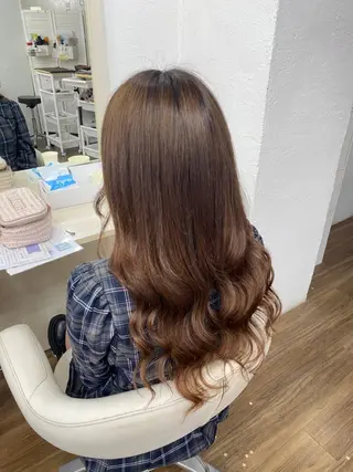 カラー GLOSS 心斎橋 山上のヘアスタイル