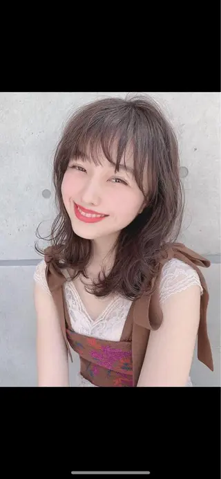 セミロング カラー 横浜駅メンズパーマ師 🌀岩﨑弘成🌀のヘアスタイル