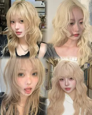セミロング 🪅個性派カラー🪅 つぐみのヘアスタイル