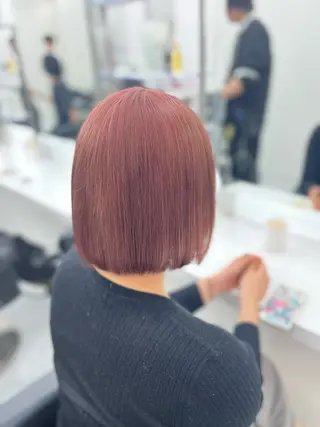 ショート カラー Zina熊本🫧 Kurehaのヘアスタイル