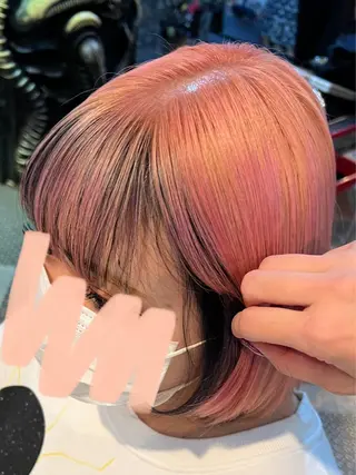 ミディアム カラー KOYA コヤのヘアスタイル