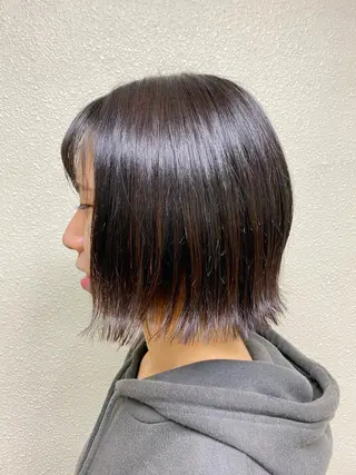 ショート カラー 縮毛矯正/艶カラー/ ikedaのヘアスタイル