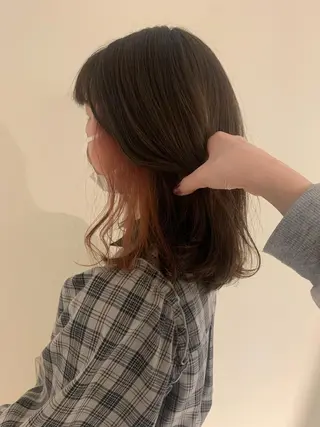 ミディアム 🫧ツヤ髪個室美容室 安食茉莉🫧のヘアスタイル