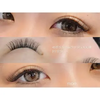 マツエク・マツパ airRe moeのマツエク・マツパデザイン