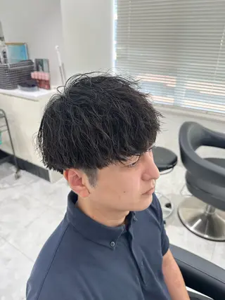 ショート パーマ メンズ 🐺韓国風メンズ特化 あさひ🐺のヘアスタイル