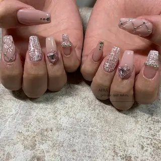 ネイル AERA nail shino🐱⸝꙳のネイルデザイン