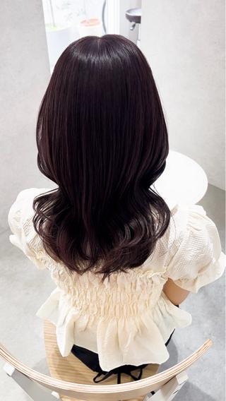 ロング mao/ bob オリーブcolorのヘアスタイル