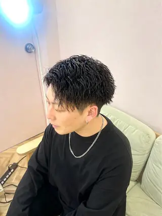 ショート パーマ カラーモデル０円／ 🎀Nanase‎のヘアスタイル