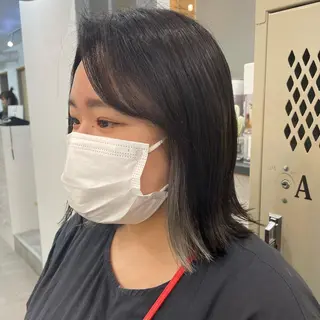 ミディアム SUNC/🤎 オオクマ　カナエ🤎のヘアスタイル