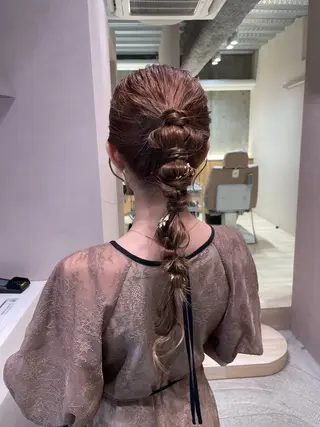ロング emusalon Rinaのヘアスタイル