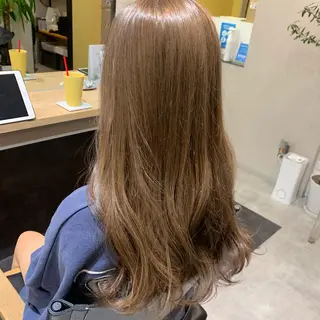 ロング カラー hubhair レイヤー/透明感のヘアスタイル