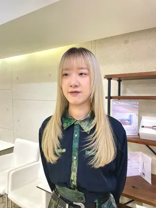 ロング XANADU上野店 🐼ﾖｺﾊｼのヘアスタイル