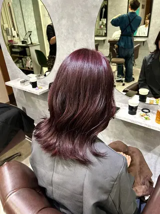 ミディアム カラー メンズモデル募集中/ 池袋/hitomiのヘアスタイル