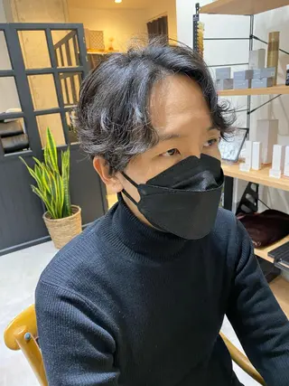 パーマ メンズ 似合う髪型見つけます AYAKAのヘアスタイル