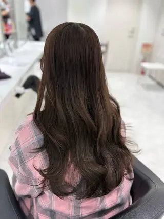 ロング カラー 色落ち綺麗🩰ハイ トーン🎀RINKAのヘアスタイル