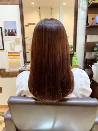 ロング カラー サトウ シューイチのヘアスタイル