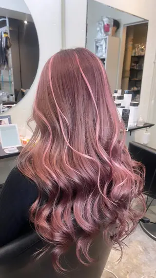 ロング カラー 艶髪ハイトーン💎 Rukumoのヘアスタイル