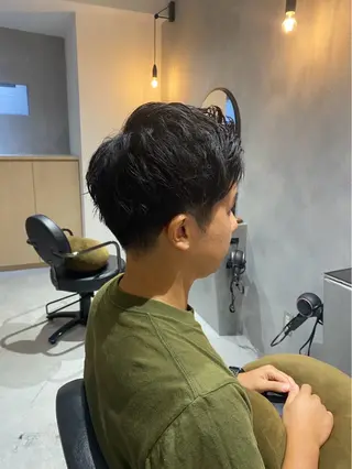 ショート メンズ コトミ 韓国／ボブのヘアスタイル