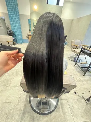 ロング 小石川 沙和奈のヘアスタイル
