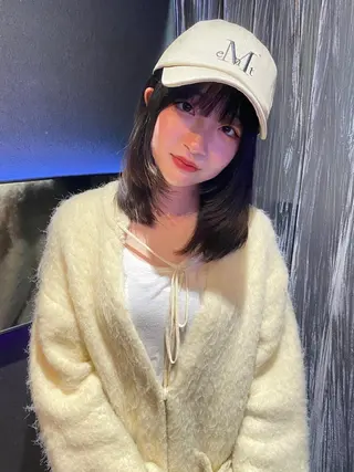 ミディアム カラー mai / linoah˚✧のヘアスタイル