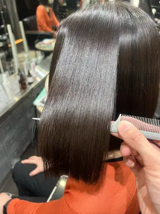 ミディアム 艶髪✴︎髪質改善 VERONIQUEのヘアスタイル