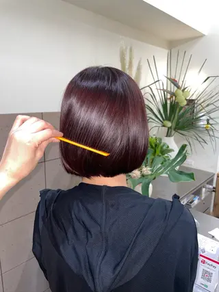 ミディアム カラー JURI /HUIのヘアスタイル