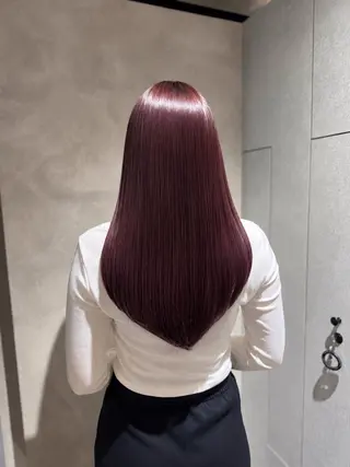 ロング 暖色/透明感カラー 髪質改善SOMAのヘアスタイル