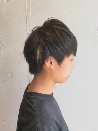カラー メンズ レイヤー/大人メンズ パーマ🌀 平島拓也のヘアスタイル