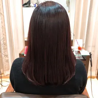 セミロング 反橋 聖のヘアスタイル