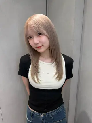セミロング ✨無料カット募集中✨ haru/ONYXのヘアスタイル
