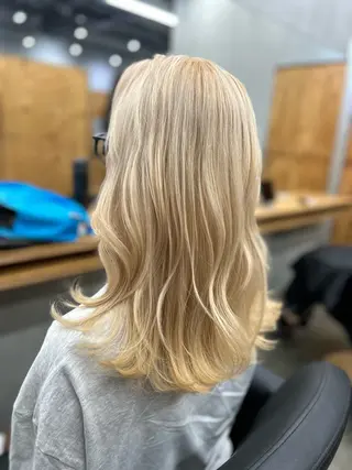 ロング カラー N/デザインカラー 🌿ナギのヘアスタイル