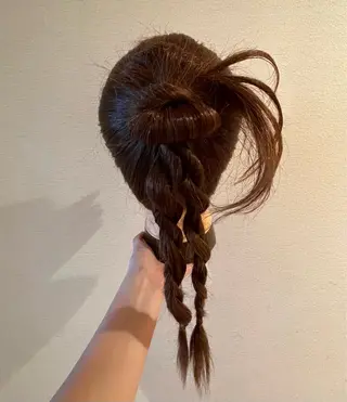 セミロング ヘアアレンジ MAIKA/ 茅ヶ崎のヘアスタイル