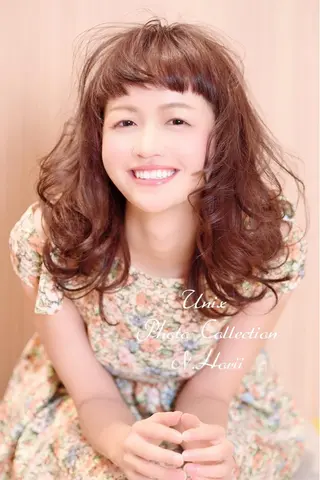 ミディアム カラー ヘアアレンジ UNIX N.horiiのその他イメージ