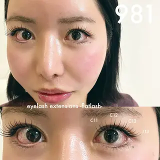 マツエク・マツパ 981 KURUMIのマツエク・マツパデザイン