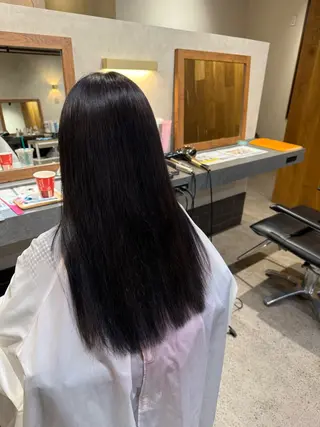 ロング カラー 明 (めい)のヘアスタイル