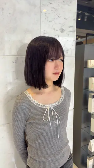 ショート hitomi ♡ 自由が丘アシスタントのヘアスタイル