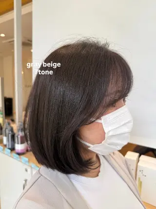 カラー 脇 幸枝のヘアスタイル