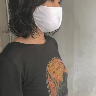 ミディアム yajima Moemiのヘアスタイル