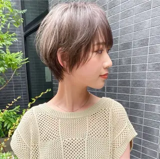 ショート かのん/似合わせ/ ショート・ボブ/梅田のヘアスタイル