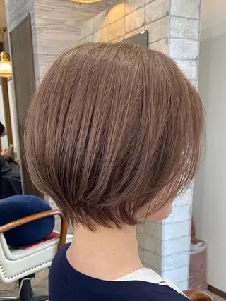 ショート カラー パーマ ヘアアレンジ メンズ キッズ ネイル マツエク・マツパ アイブロウ エクステモデル募集 💗大阪梅田/川上のヘアスタイル
