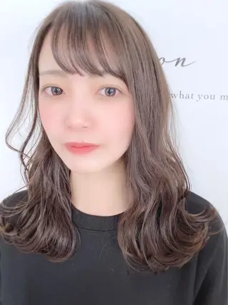 セミロング Chainon 山中 拓也のヘアスタイル