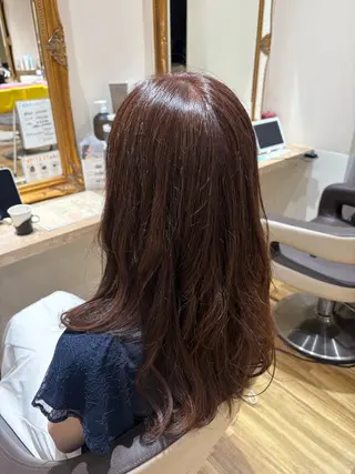 ロング 阪間 遼平のヘアスタイル